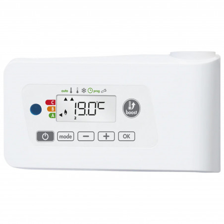 Kit digitale combinato per asciugamani da 1000 W con controllo integrato, bianco