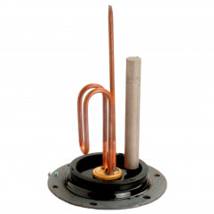 Kit: plate, anode, gasket, 2200 W single-phase shielded water heater resistor