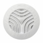 Griglia di ventilazione rotonda bianca da 100 mm con zanzariera integrata Griglia di ventilazione rotonda bianca da 100 mm con zanzariera integrata