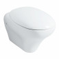 ALLIA Chamade slow-lowering toilet seat, white ALLIA Chamade slow-lowering toilet seat, white
