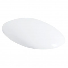 ALLIA Chamade slow-lowering toilet seat, white