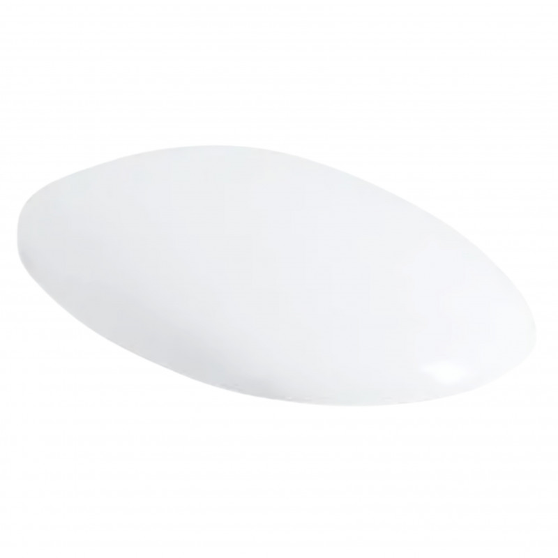 Asiento de inodoro de descenso lento ALLIA Chamade, blanco