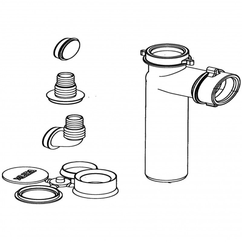 Sourcingmap, Tappo Di Scarico In Gomma Per Lavello, 3 Misure, 23 Mm, 26
