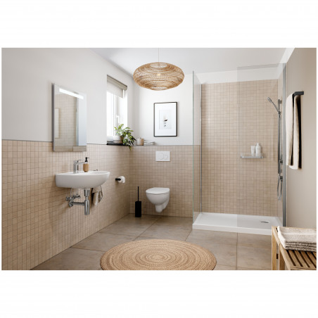 Geberit Renova rectangular shower tray 1200x900x70mm.