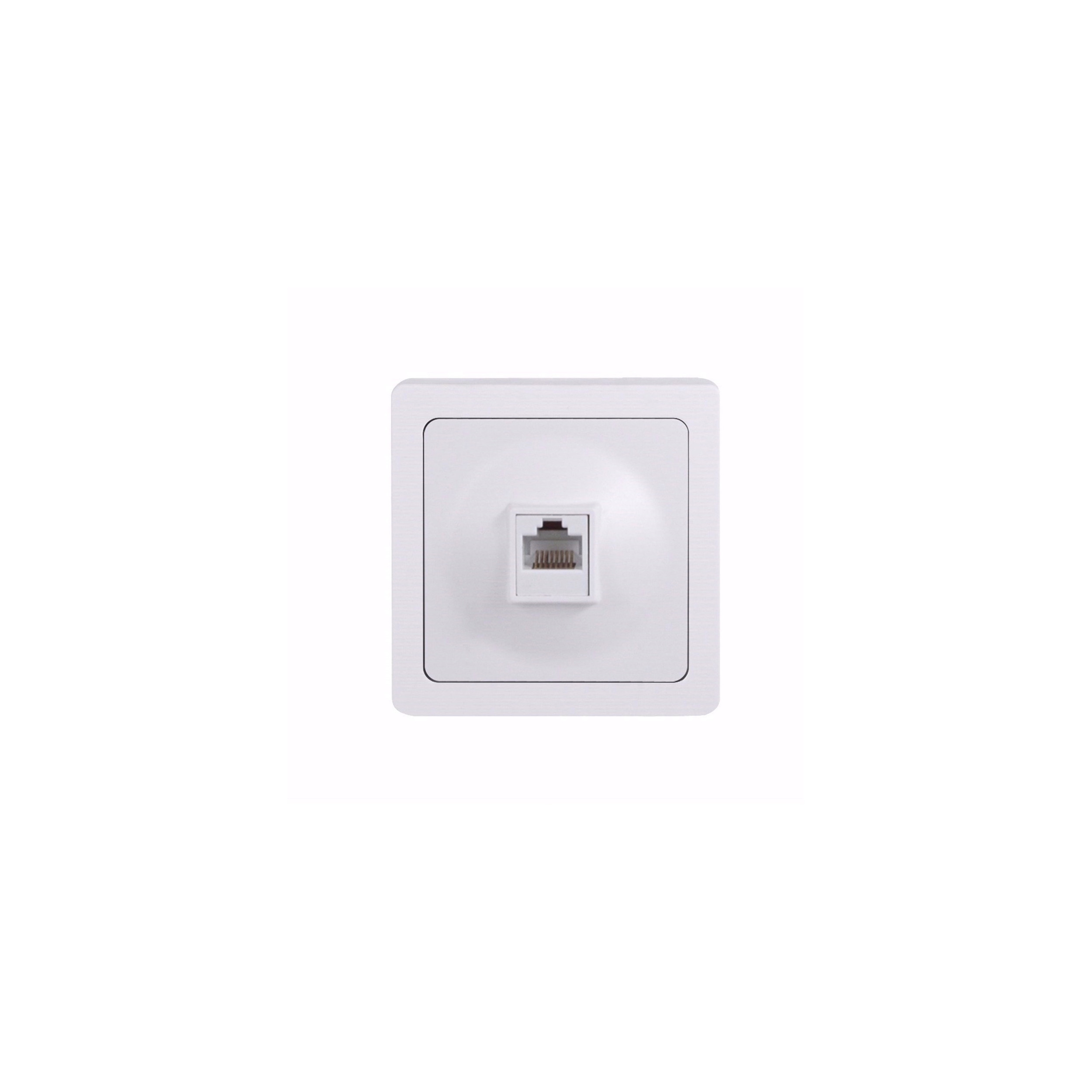 Prise RJ45 en saillie blanche DEBFLEX Blok collection