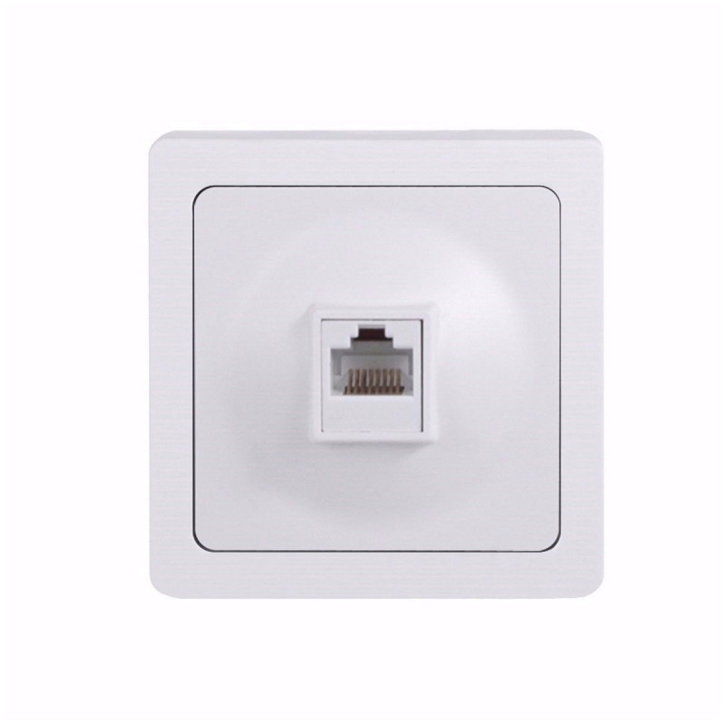 Prise RJ45 en saillie blanche DEBFLEX Blok collection