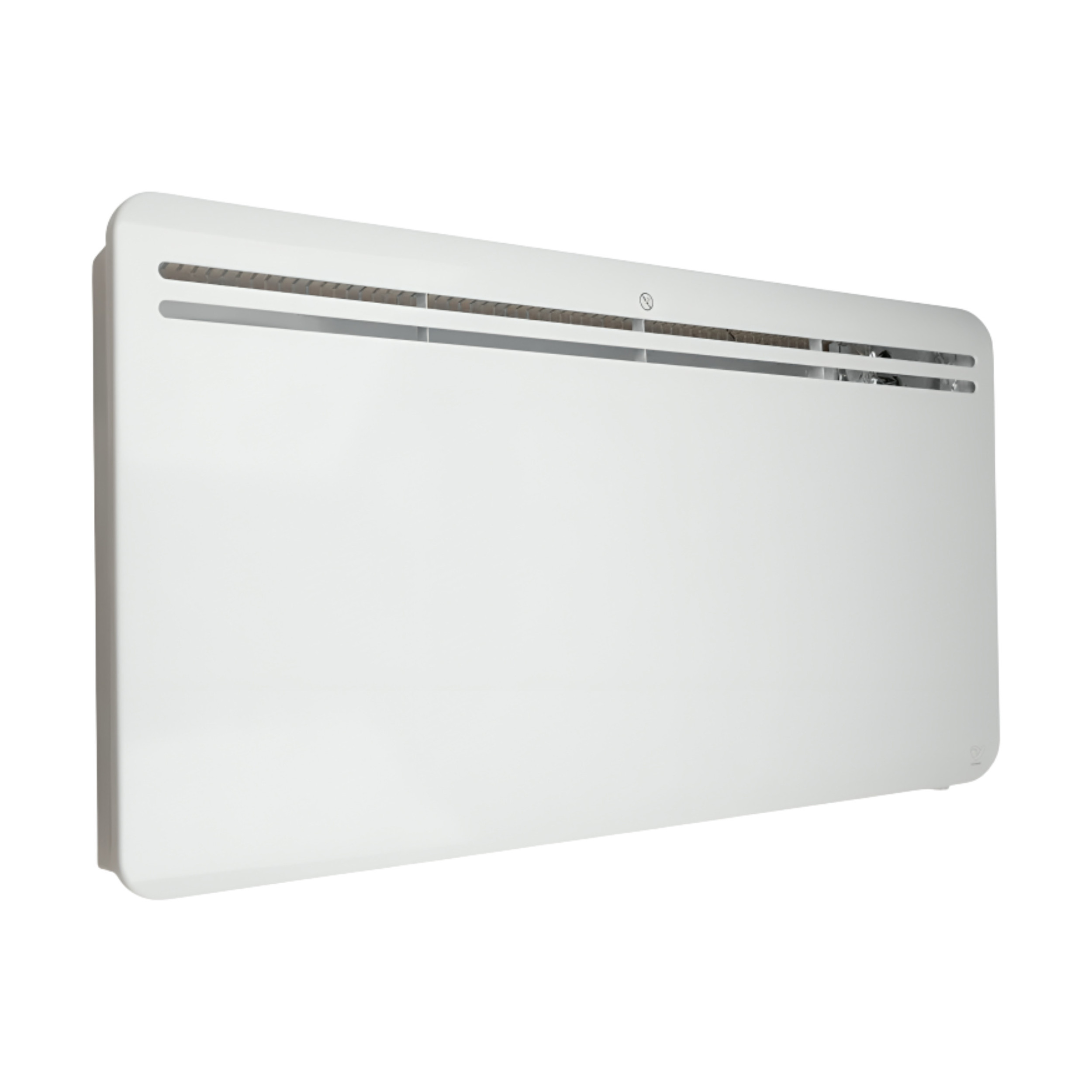 Radiador de inercia seca de hierro fundido de 2000 W con conexión wifi, programable, blanco