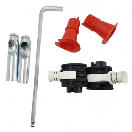 Kit di montaggio per WC sospeso e bidet VITRA V-FIT 325564YP1TE - Immagine 3/3