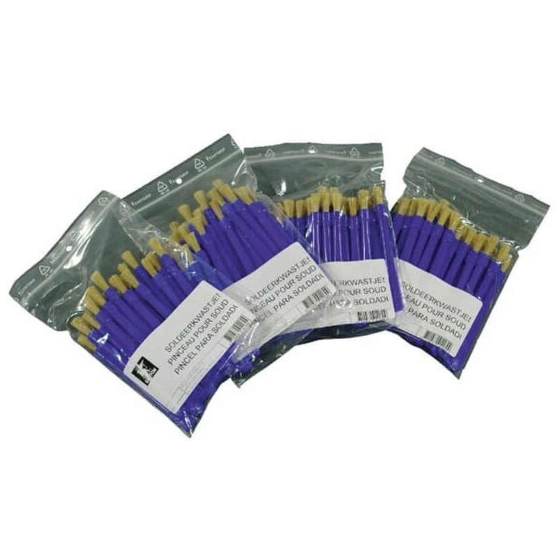 25 pinceaux pour appliquer le flux, l'acide. 25 pinceaux pour appliquer le flux, l'acide.