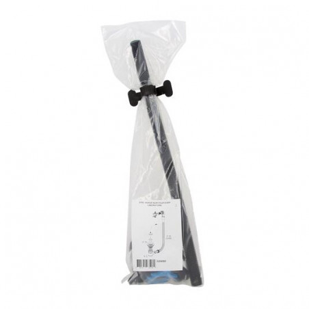 Zwarte afvoer met plug voor laboratoriumgootsteen 5705