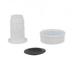 Prise d'évacuation de machine à laver avec joint anti retour