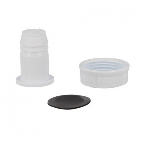 Wasmachine-Uitlaat Met Terugslagafdichting, NICOLL, 0411196