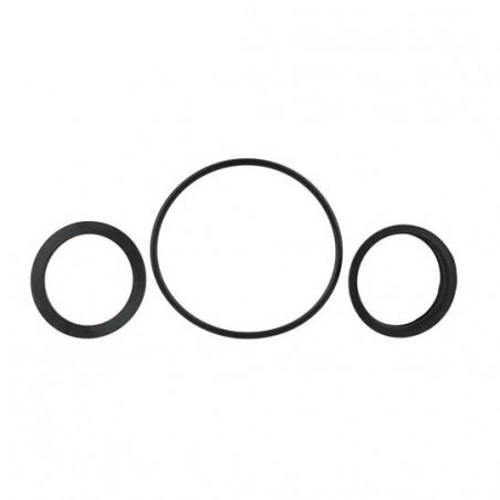 Siphon seal kit for washbasin and bidet