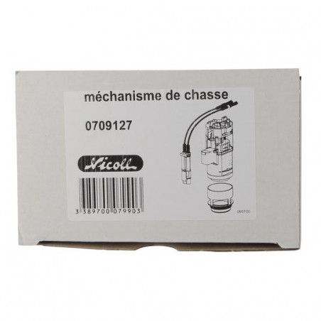 Mécanisme WC suspendu double volume pour réservoir encastré NICOLL INEO 0709127 - Image 5/6