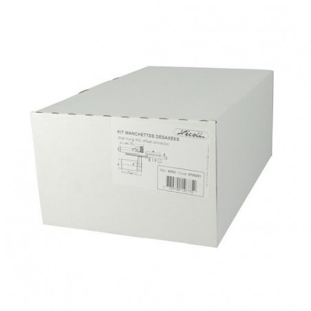 Kit Di Manicotti Offset Per Il Telaio Di Supporto, NICOLL, 0709251