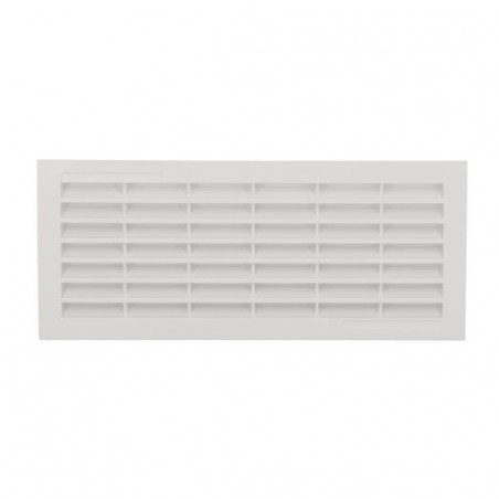 Klassiek PVC Rechthoek 84x230, wit met insectengaas