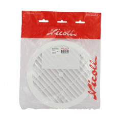 PVC clásico: Redondo D.175 blanco con mosquitero