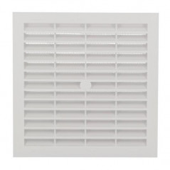 Klassiek PVC Vierkant 156x156, wit met hor