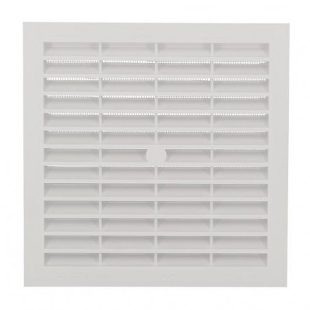 Klassiek Pvc Vierkant 156X156, Wit Met Insectengaas, NICOLL, 1B164