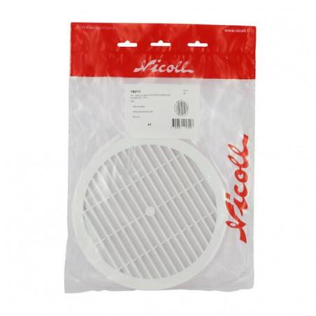 PVC clásico: Redondo D.200 blanco con mosquitero