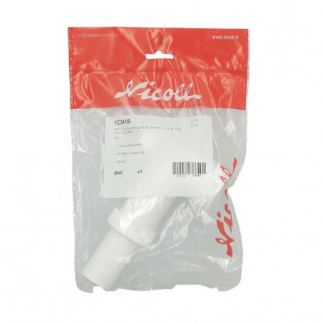 Sortie lavabo avec prise anti vide 40/32 NICOLL 1C341B - Image 5/5