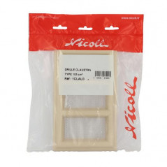 PVC Claustra : Rectangular 215x130, sand