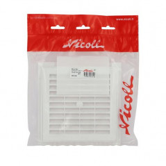 Sigillo rimovibile in PVC: Quadrato 160x160, bianco