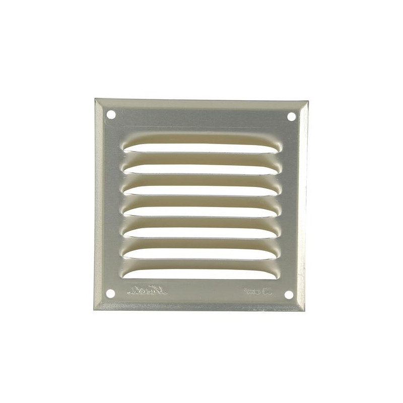 Alu anodise doré sans moustiquaire carré 10x10