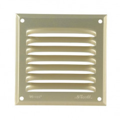 Alu anodise doré sans moustiquaire carré 10x10