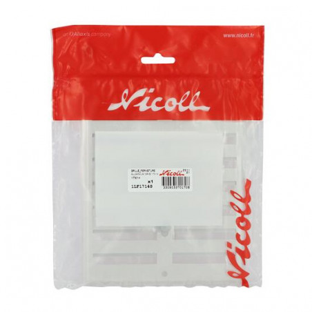 Alu grau eloxiert mit Verschluss: rechteckig 17x14