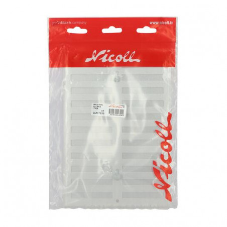 Alu Grau Eloxiert Mit Verschluss: Rechteckig 17X25, NICOLL, 1LF1725G