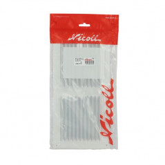 Aluminio lacado blanco con mosquitera: Rectangular horizontal 15x30