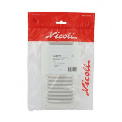 Alluminio anodizzato grigio con schermo: rettangolare verticale 20X10