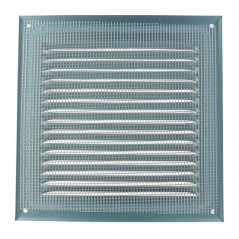 Alu laque blanc avec moustiquaire carrée 20x20