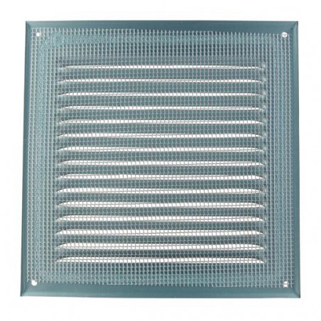 White Lacquered Aluminium With Mosquito Net: Square 20X20, NICOLL, 1LM2020B