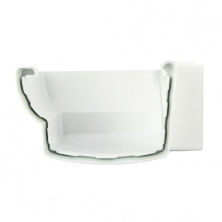 Angle 90° Exterior Ovation Lg38 White, NICOLL, AEC38B