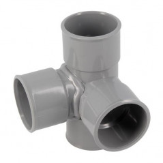 Hoekkruis Pvc 87 Graden 30 Vrouw/Vrouw, 40, NICOLL, AH188