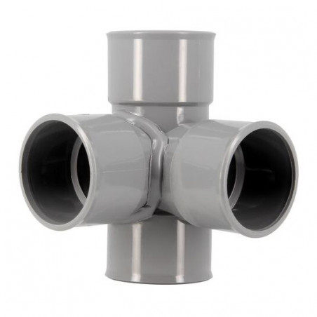 Hoekkruis PVC 87 graden 30 Vrouw/vrouw, 40