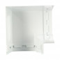 Angle 90 degré intérieur LG28 Blanc