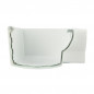 Angle 90 degré Intérieur ovation LG38 Blanc