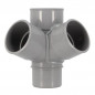 Croix d'angle PVC 67 degré 30 Mâle/Femelle, 50 Croix d'angle PVC 67 degré 30 Mâle/Femelle, 50