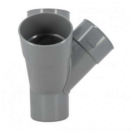 Croix d'angle PVC 45 degré Mâle/Femelle, 110 NICOLL AV14 - Image 4/5