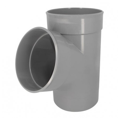 Té PVC 67 degré30 MF 200