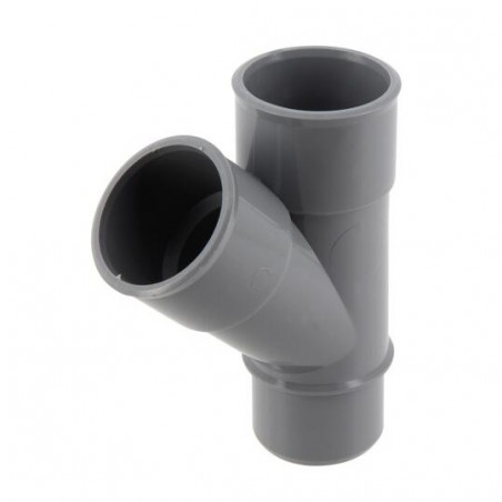 Té PVC 45 degré MF 32