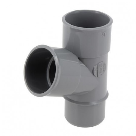 PVC T-stuk 67 graden30 MF 40