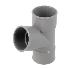 PVC T-stuk 67 graden30 FF 40