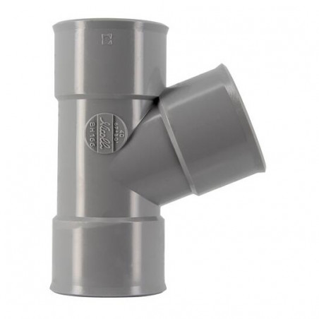 Pvc T-Stuk 67 Graden30 Ff 40, NICOLL, BH166