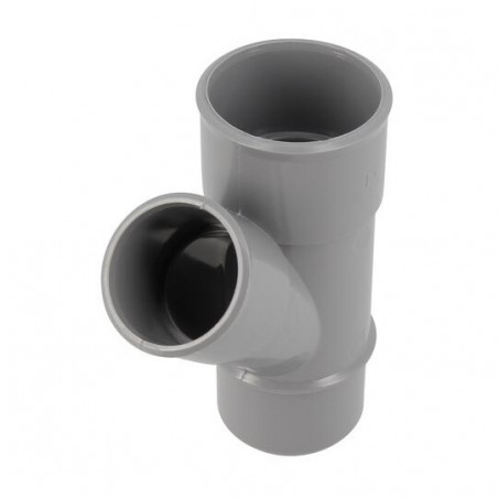 Té PVC 45 degré réduit MF 40/32/40