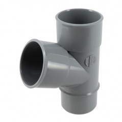 Té PVC 67 degré30 MF 50 NICOLL BJ16 - Image 1/3