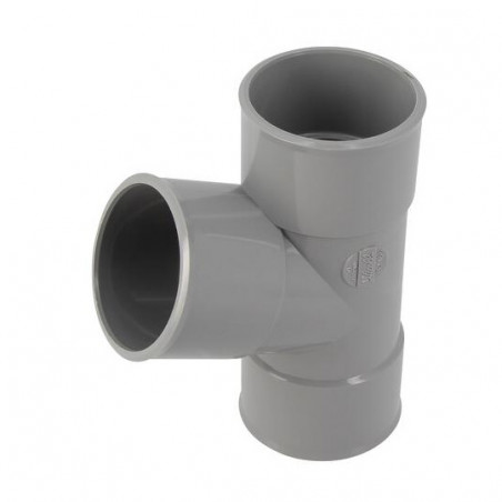 Té PVC 67 degré30 FF 50